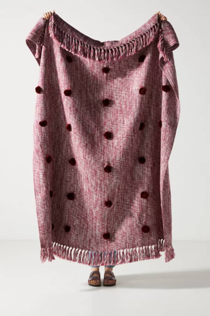 Where to Buy PomPom Bed Blankets Apartment Therapy